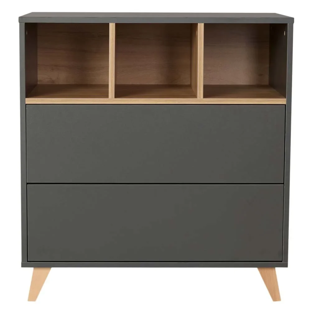 Quax Loft Kommode anthrazit