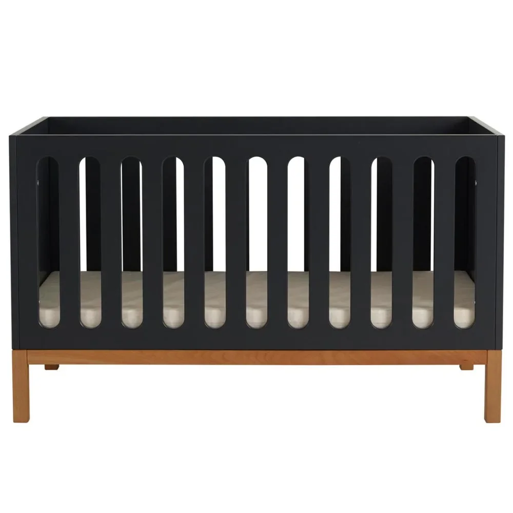 Quax Indigo Babybett 70x140 cm schwarz
