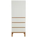 Quax Indigo 1 türiger Schubkasten Schrank  weiss