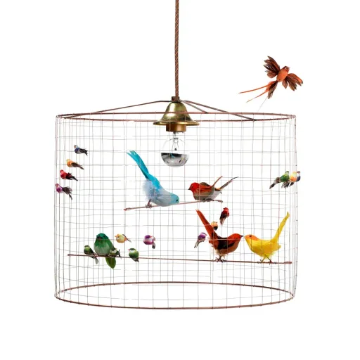 Challières Pendellampe Vogelvoliere