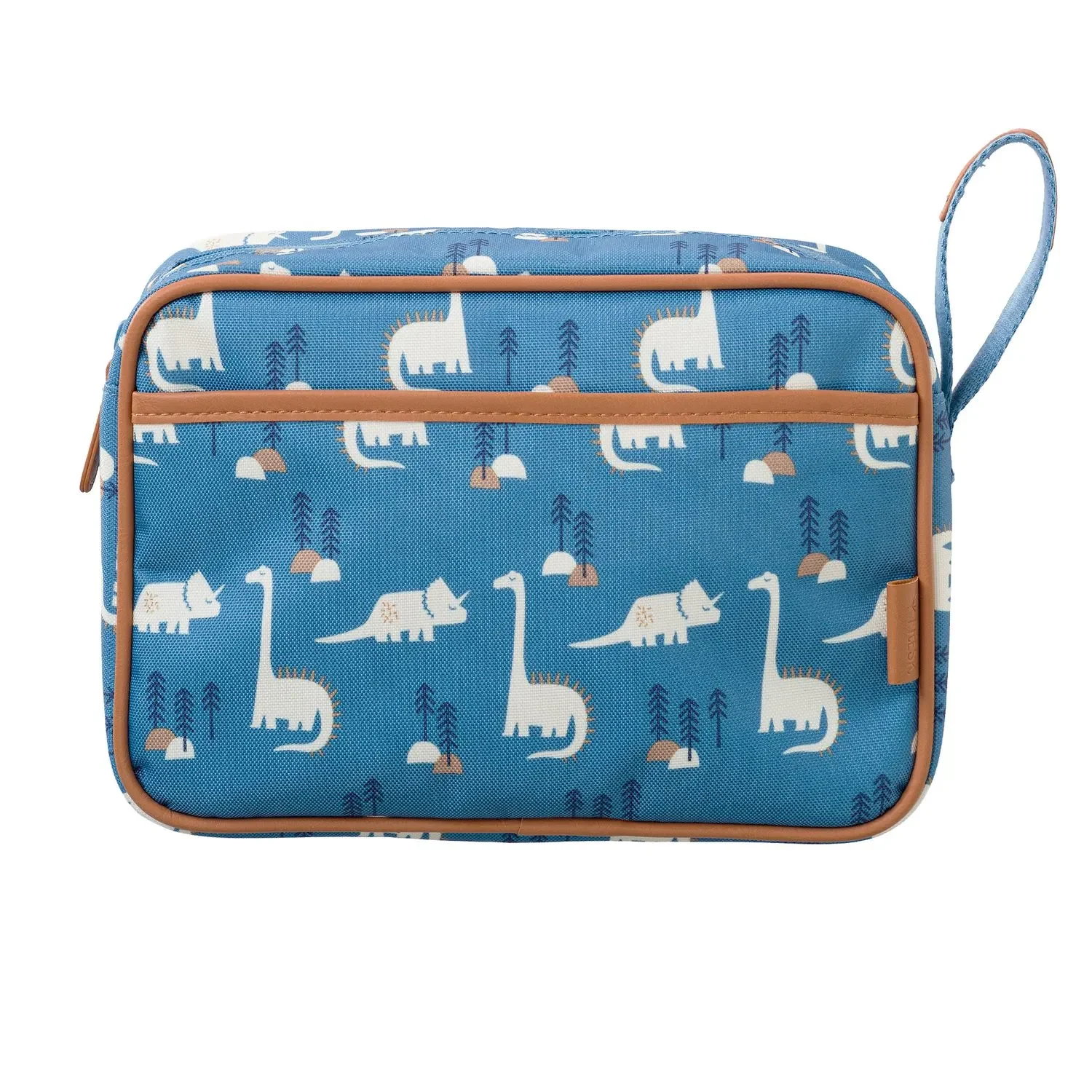 Fresk Kulturbeutel, Toilettentasche für Kinder, large, Farbe: Dino