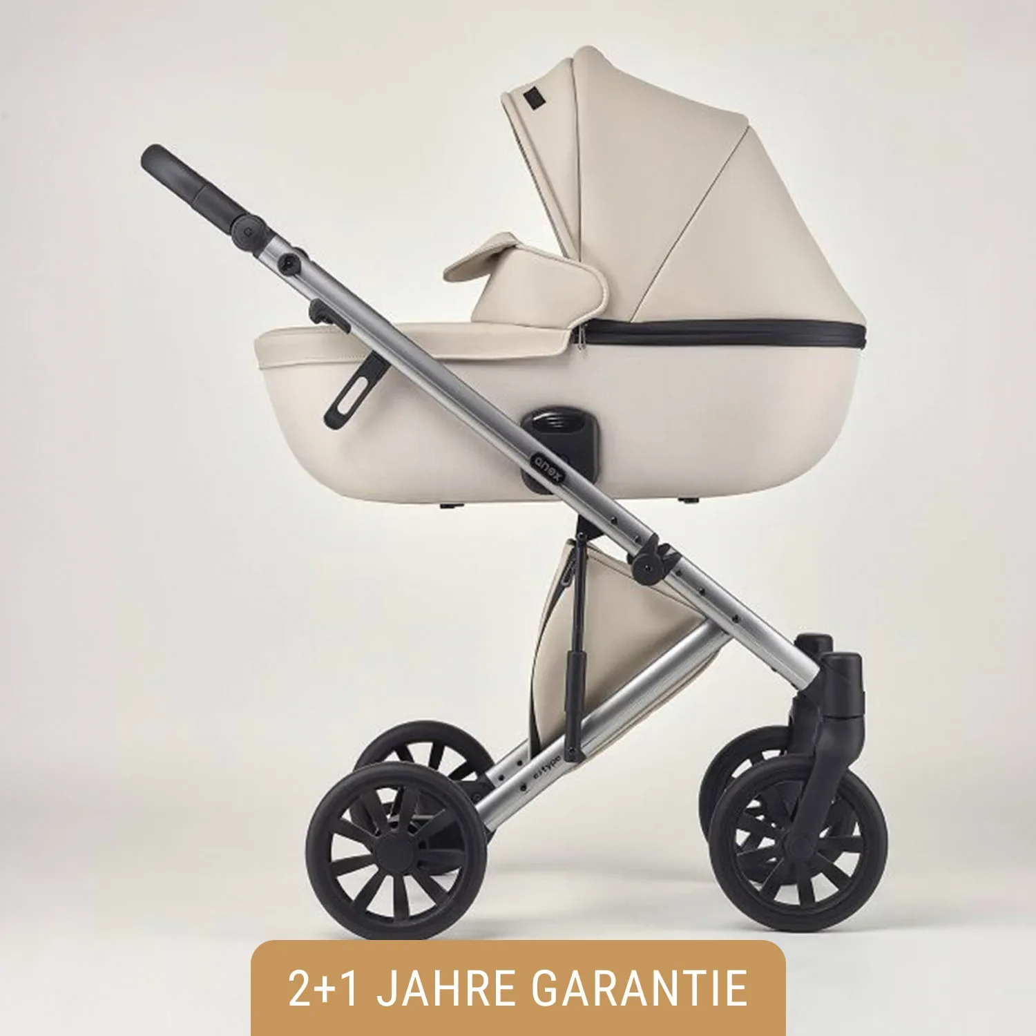 Anex Kinderwagen - e/type 3in1, Farbe Kinderwagen: Soul