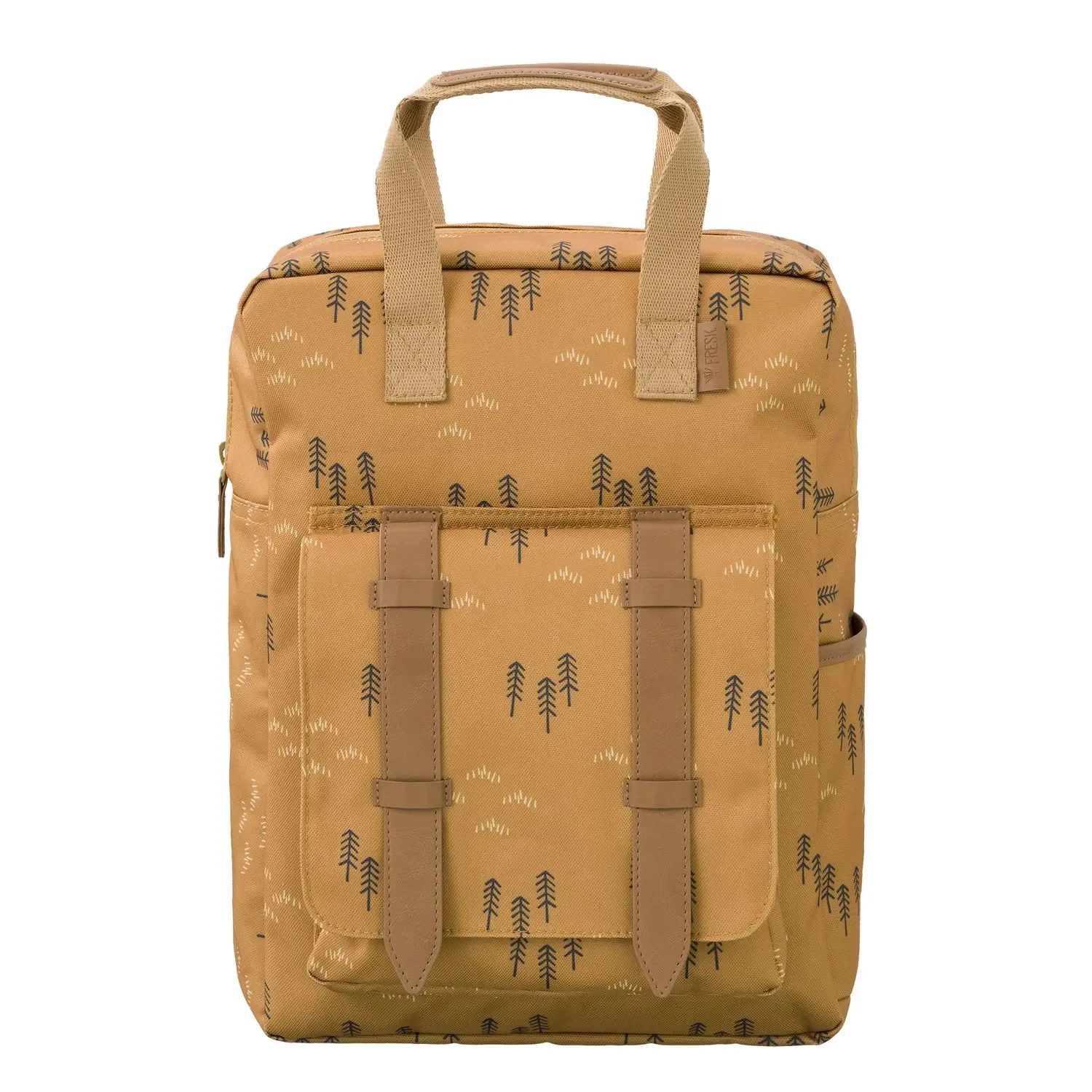 Fresk Rücksack - Grosse, 38x28x10 cm, Farbe: Waldfichte gelb