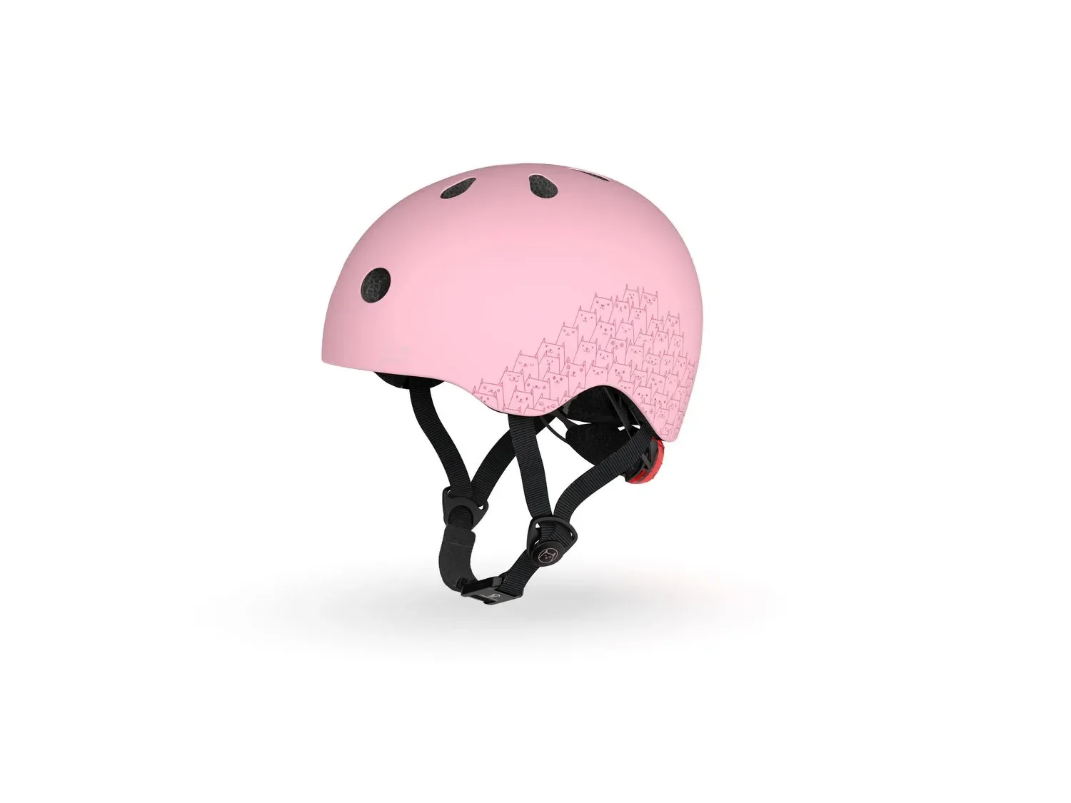 Scoot & Ride Reflective Helm, Roller Helm XXS-S, Farbe: rose