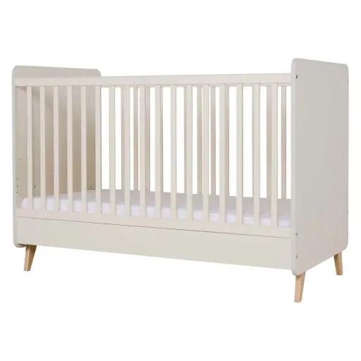 Quax Loft Babybett umbaubar clay 70 x 140