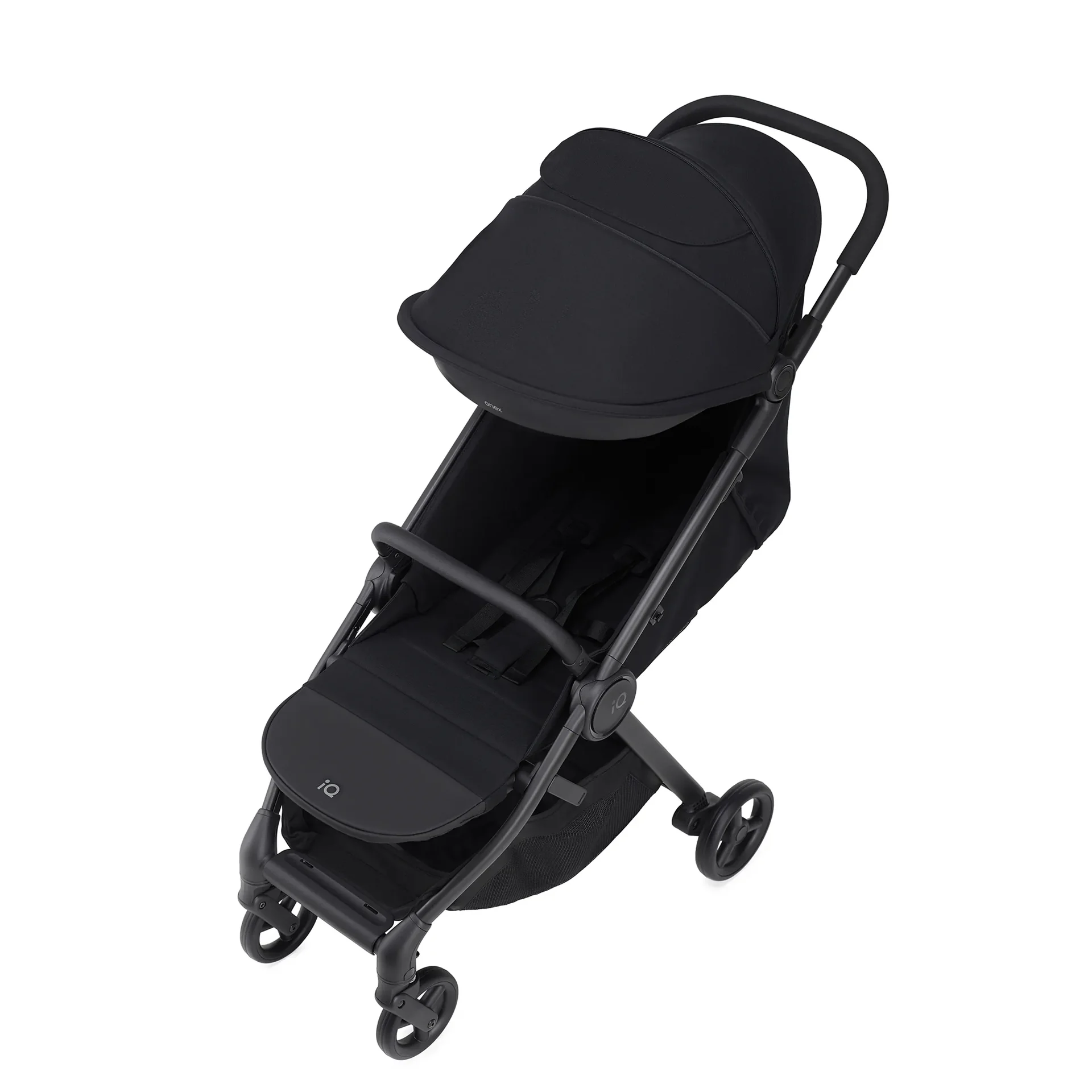 Anex IQ Basic Nyx Kinderwagen, Sportkinderwagen mit 4-Rad-Federung, ultraleicht Aluminiumrahmen