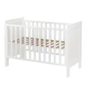 Quax Babybett - Mila (Geschlossen) 120 x 60 cm, Farbe: weiss