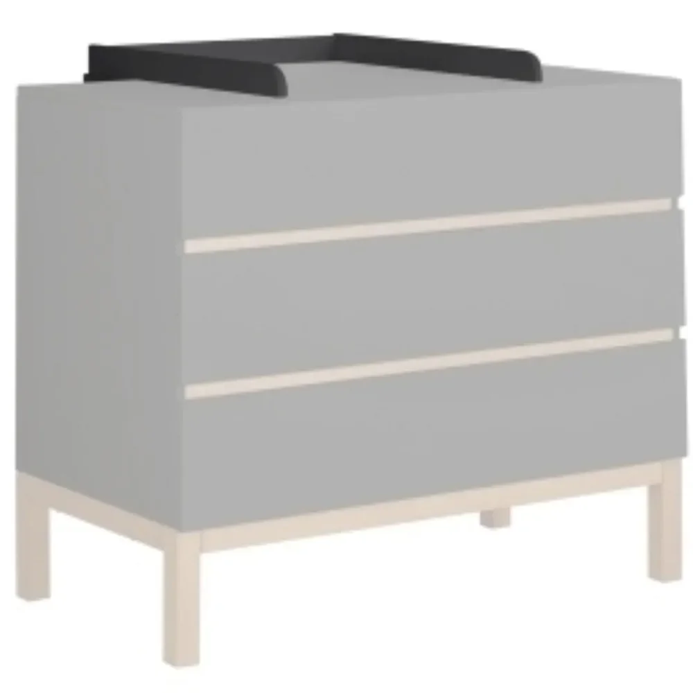 Quax Indigo Wickelauflage schwarz