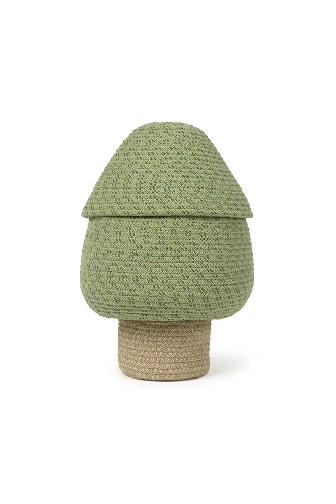 Aufbewahrungskorb groß, gewebter Baumwollkorb für Spielzeug und Wäsche