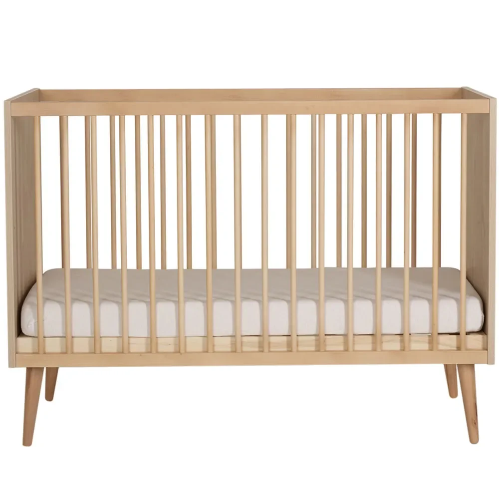 Quax Cocoon Babybett Eiche natur Nachbildung 60 x 120