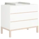 Quax Indigo Wickelauflage weiss