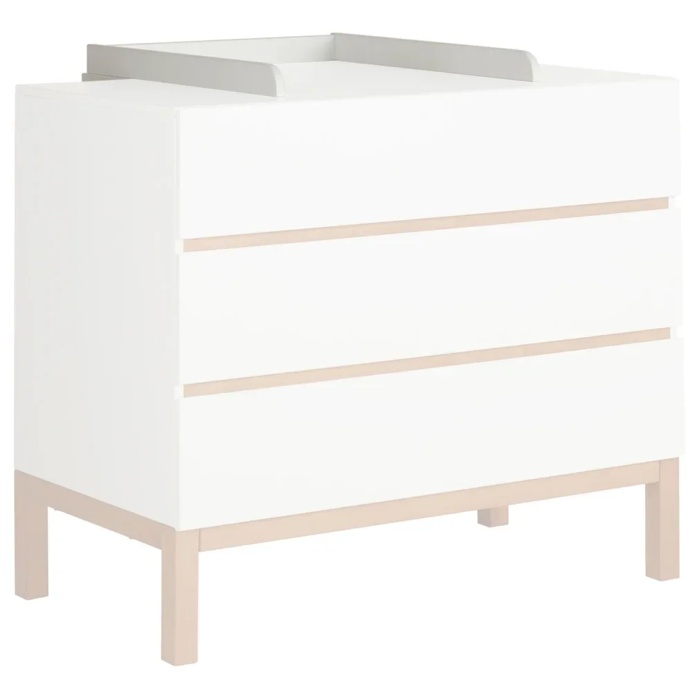 Quax Indigo Wickelauflage weiss