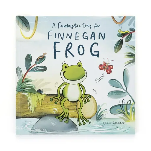 Kinderbuch Ein fantastischer Tag für Finnegan Frosch, Bilderbuch ab 3 Jahren, Freundschaft