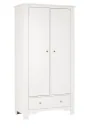 Montmartre Kleiderschrank, Babyschrank, Kinderschränk - 104 x 52 x 200 cm, Farbe: weiss