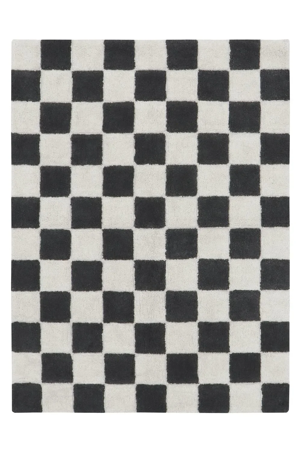 Lorena Canals Waschbarer Teppich in der Küche - Tiles, Dark grey, Farbe: Dunkelgrau