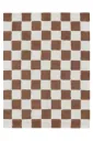 Lorena Canals Waschbarer Teppich in der Küche - Tiles, Dark grey, Farbe: Toffee