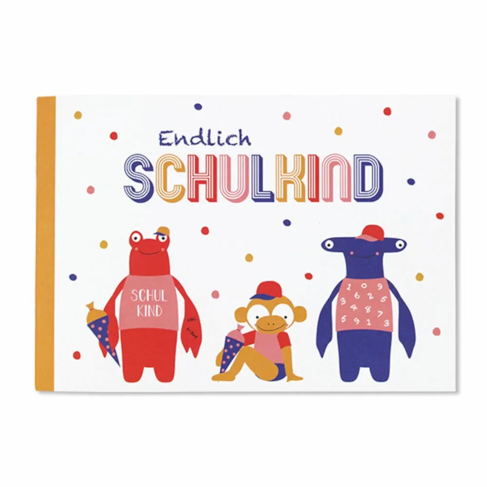 Ava & Yves Erinnerungsbuch "Endlich Schulkind"