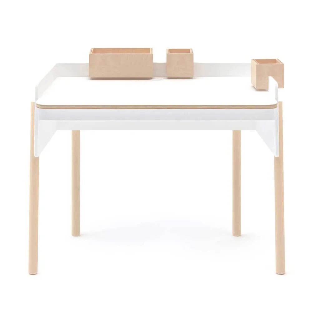 Oeuf Kinder Schreibtisch Brooklyn weiß