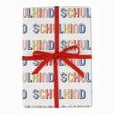 Ava & Yves Geschenkpapier Schulkind