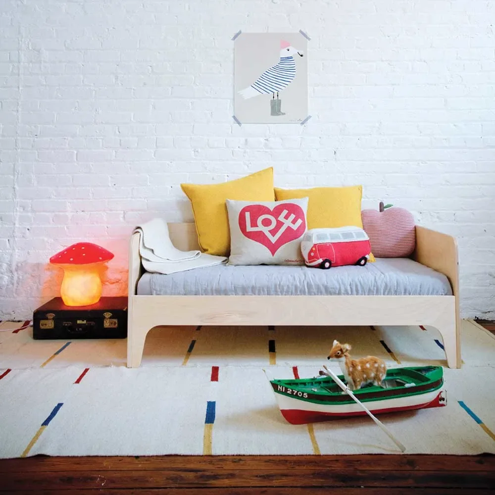 Oeuf Perch Einzelbett weiß