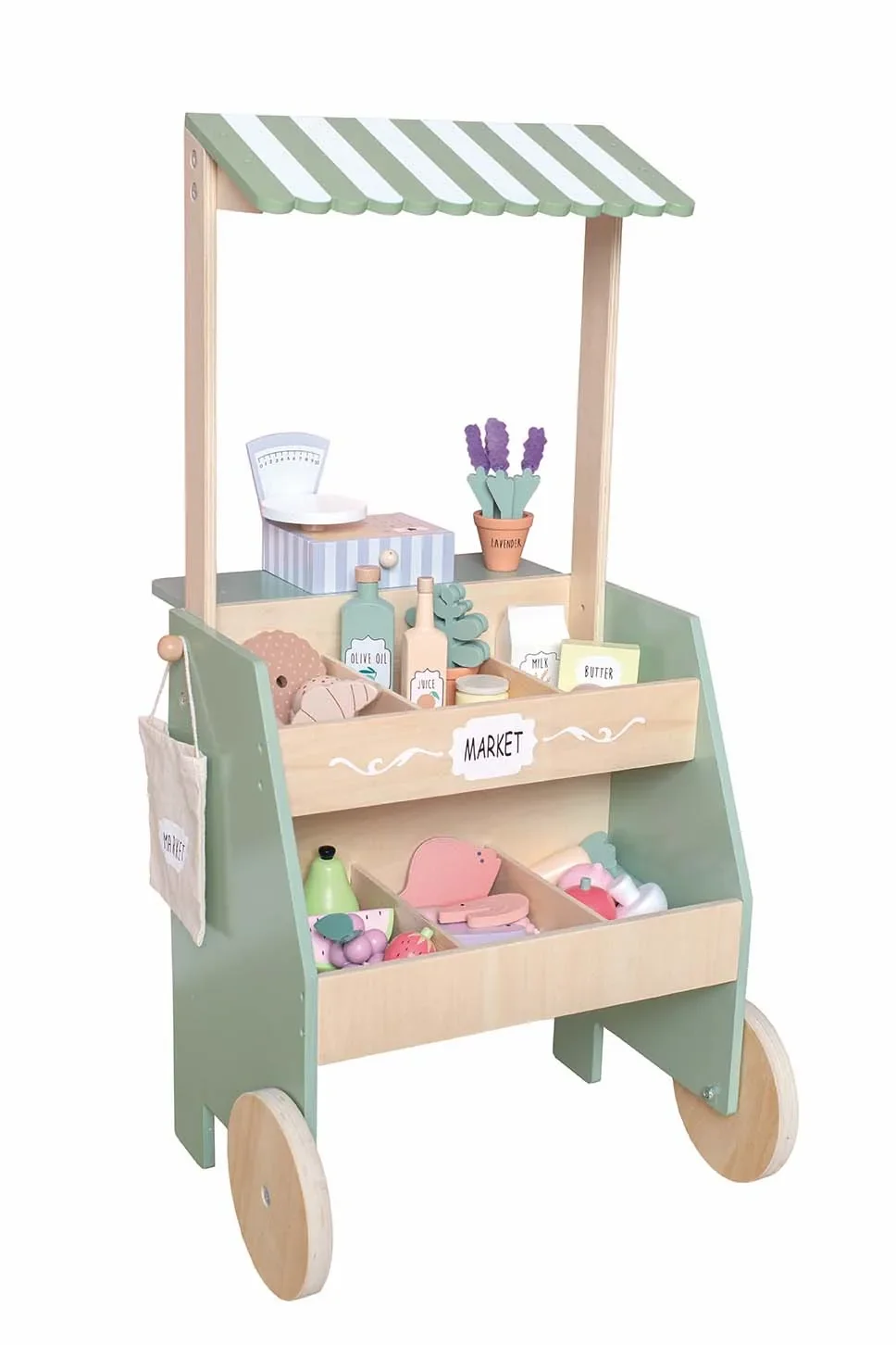 Jabadabado Spielzeug, Kindermarktstand, 40 x 79 x 40 cm