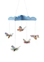 Studio ROOF Bastel-Set, 3D Wandobjekt, Baby Mobile - Schmetterlingstanz