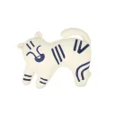 Nobodinoz Kinderkopfkissen, Babykissen, Tiger Kissen, 40 x 32 cm