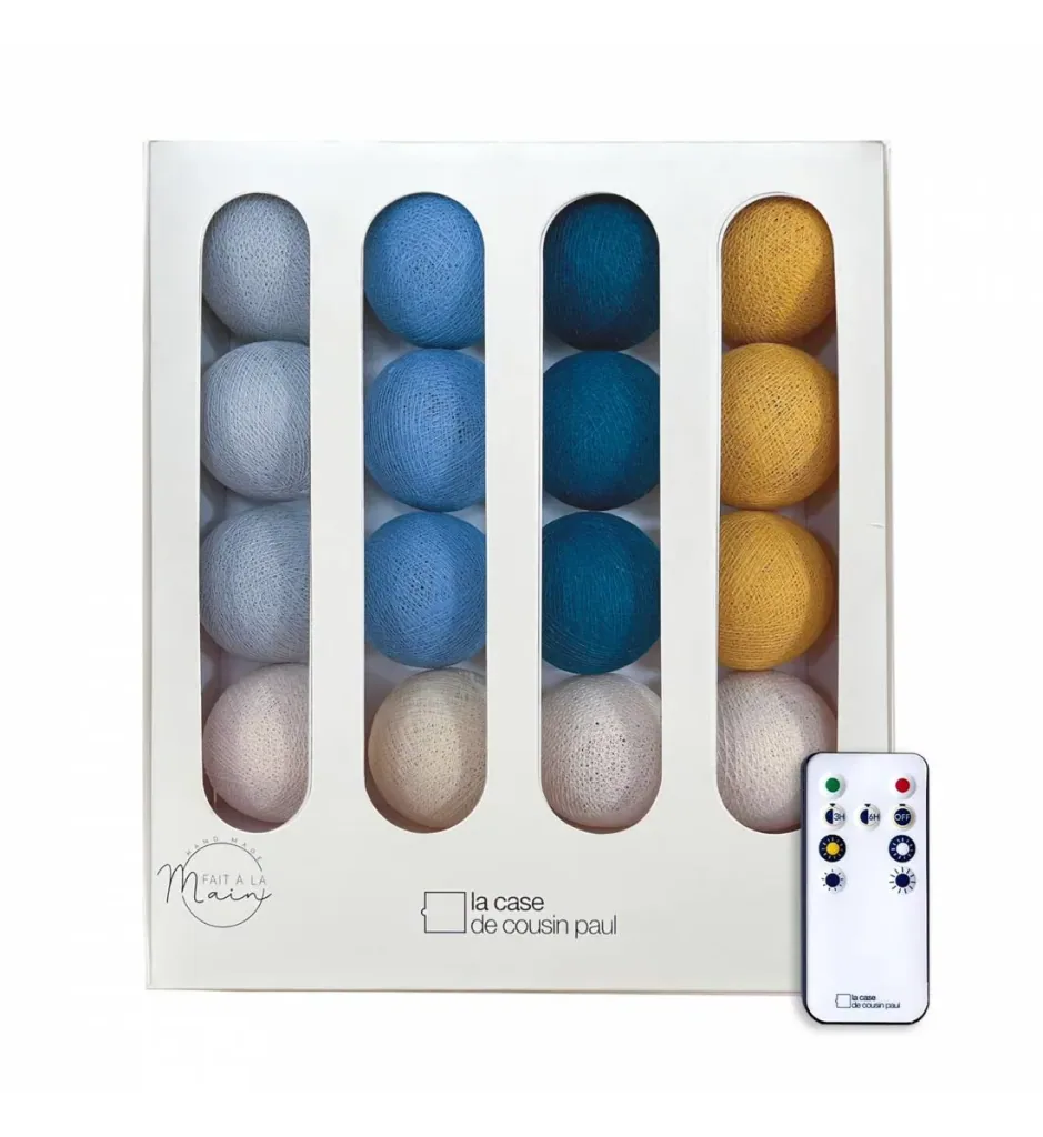 Cousin Paul Lichterketten, Led Girlande - NUIT ETOILEE, In der Box, Blau