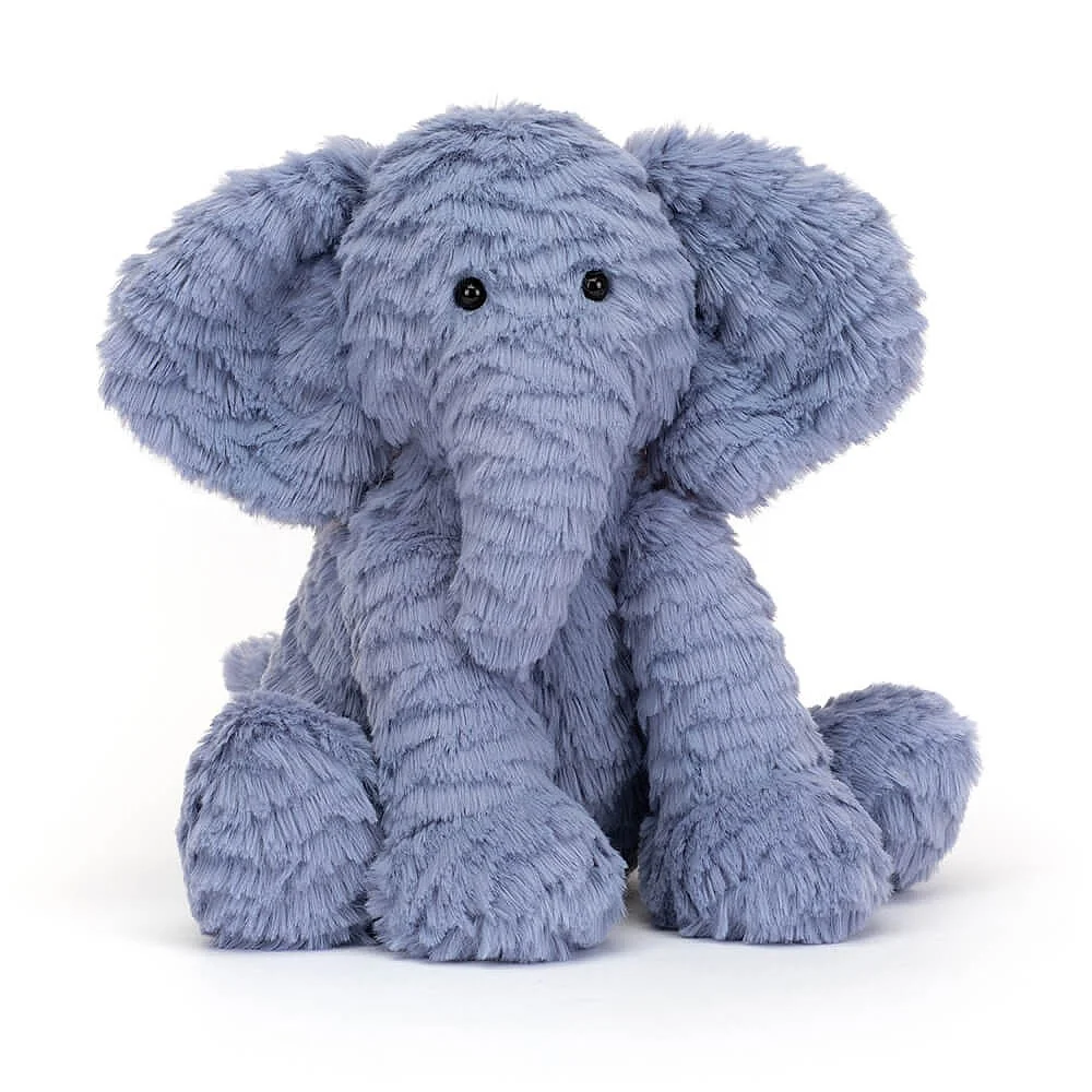 Jellycat Kuscheltier, Plüschtier, Stofftier - Fuddlewuddle Elephant, 23 x 13 cm