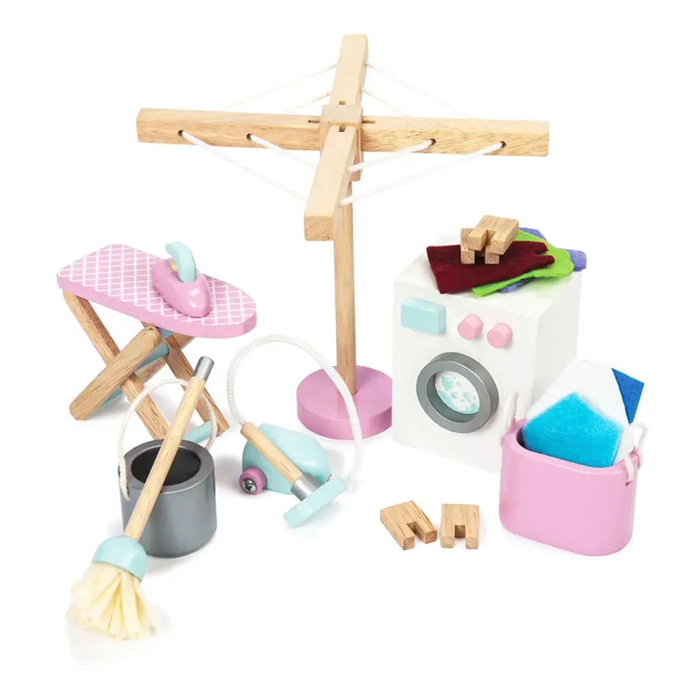 Le Toy Van Puppenhaus Zubehör Waschküche