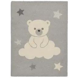 Kinderteppich grau image