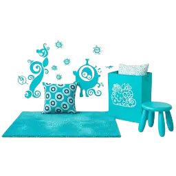 Kinderzimmer türkis image