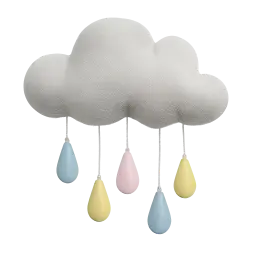 Kinderzimmerdeko Wolken image