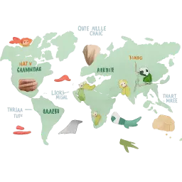 Weltkarte Kinder image