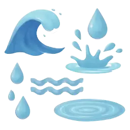 Wasser Wandsticker image