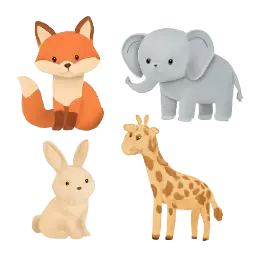 Wandsticker Tiere image