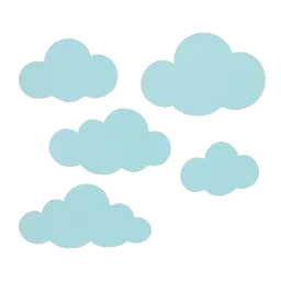Wolken Wandsticker image