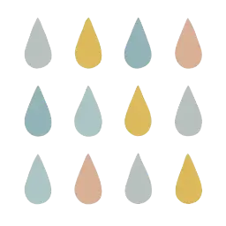 Tropfen Wandsticker image