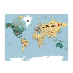 Abracazoo Weltkarte image