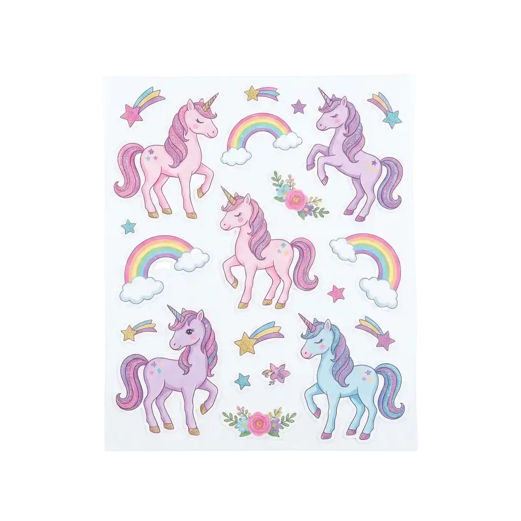 Mädchen Wandsticker image