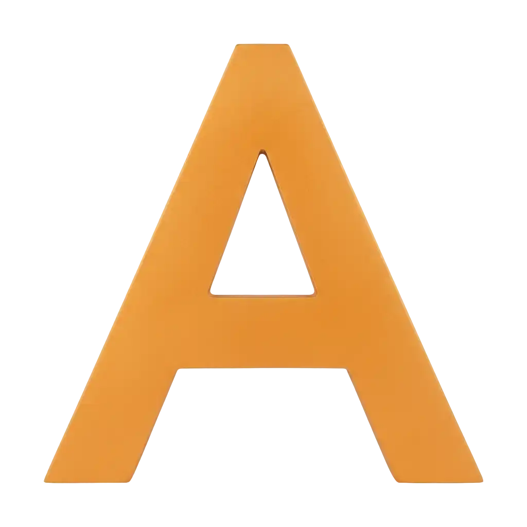 goldene Zeichen / orange image