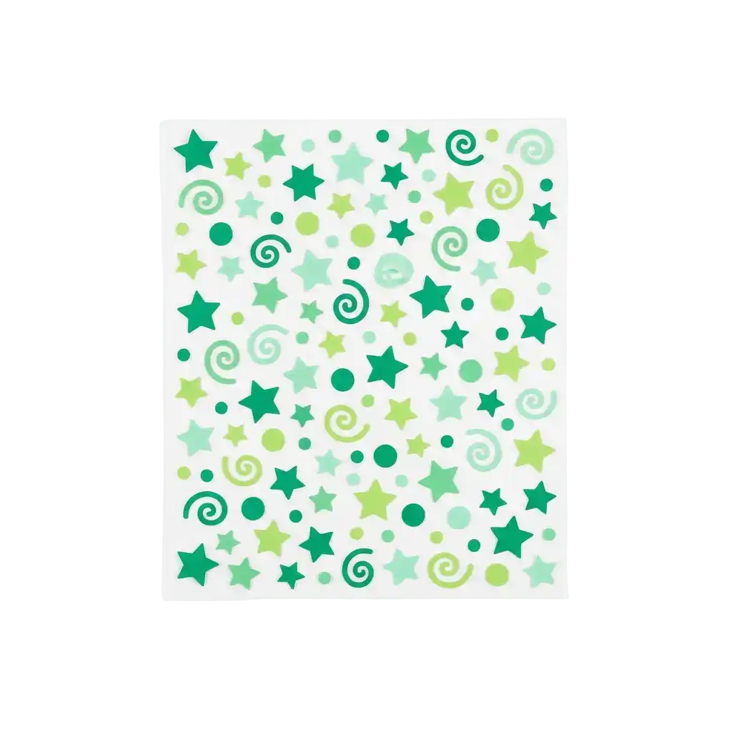 Konfetti magisch grün image