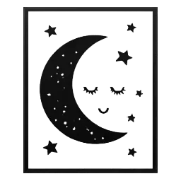 Poster schwarz weiss image