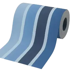 blaue Streifentapeten image