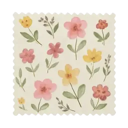 Kinderstoff Blumen image