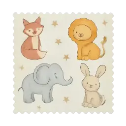 Kinderstoffe Tiere image