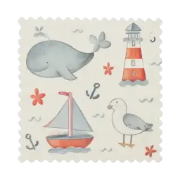Kinderstoff maritim image