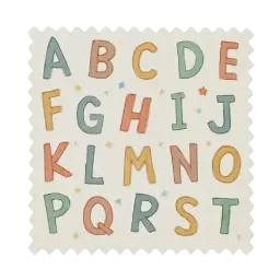 Kinderstoffe Buchstaben image