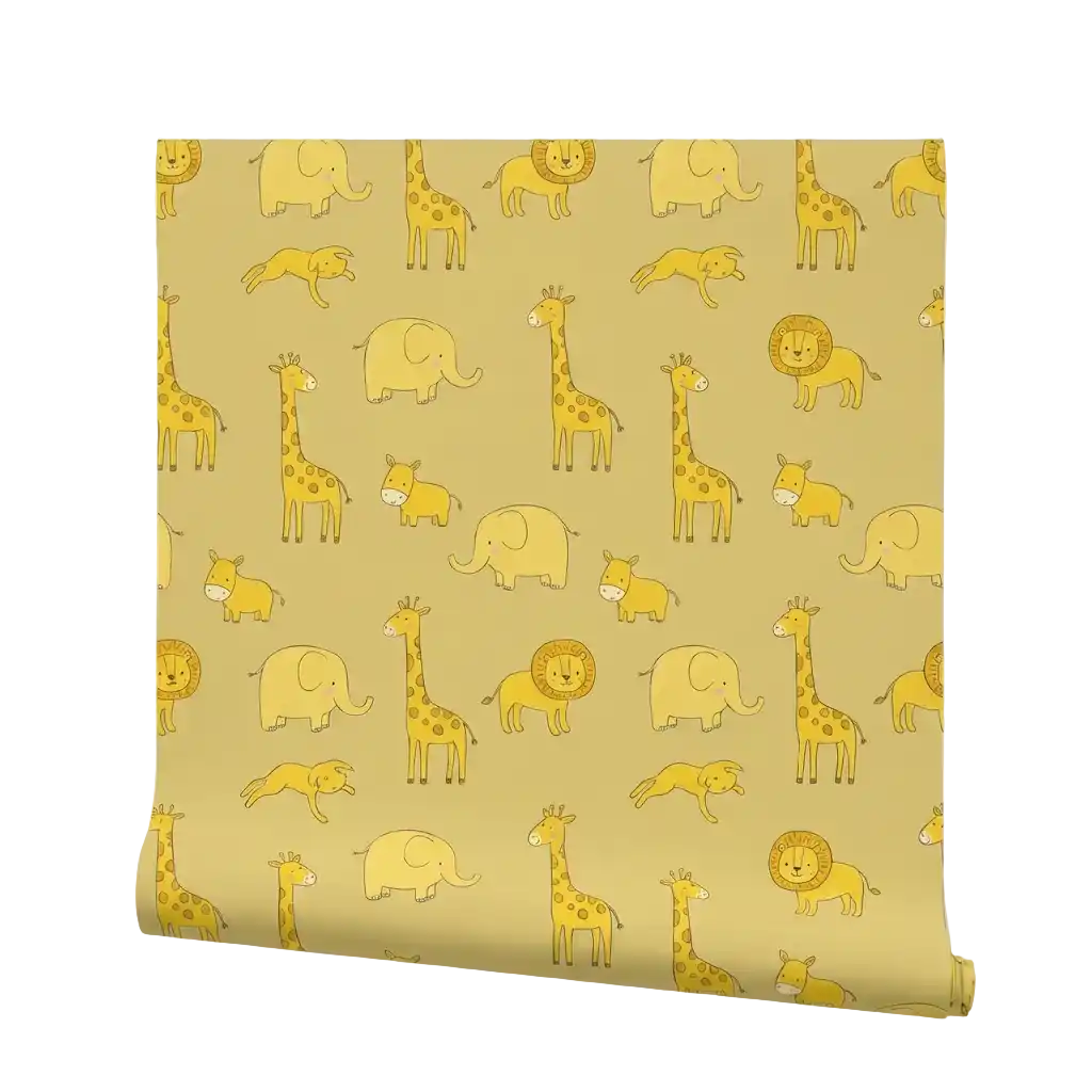 gelbe Tapetentiere image