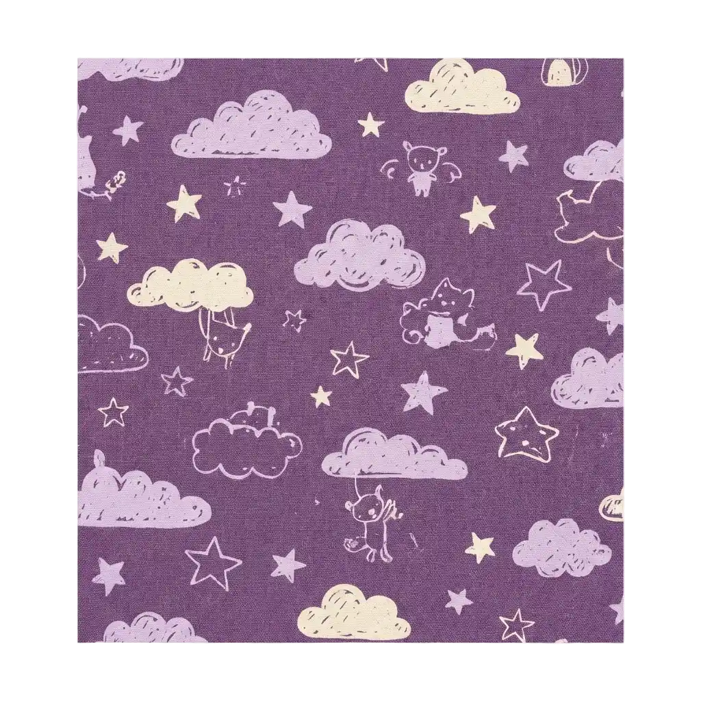 lila Kinderstoffe image